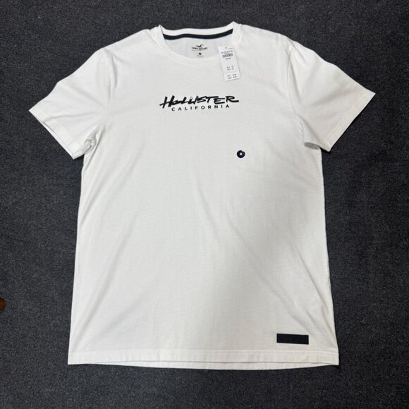 Hollister Men's California Ombre Graphic T-Shirt Crew Neck Logo Size M - Picture 2 of 4